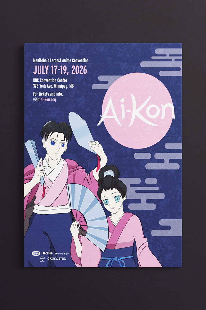 Mockup image of Ai-Kon poster