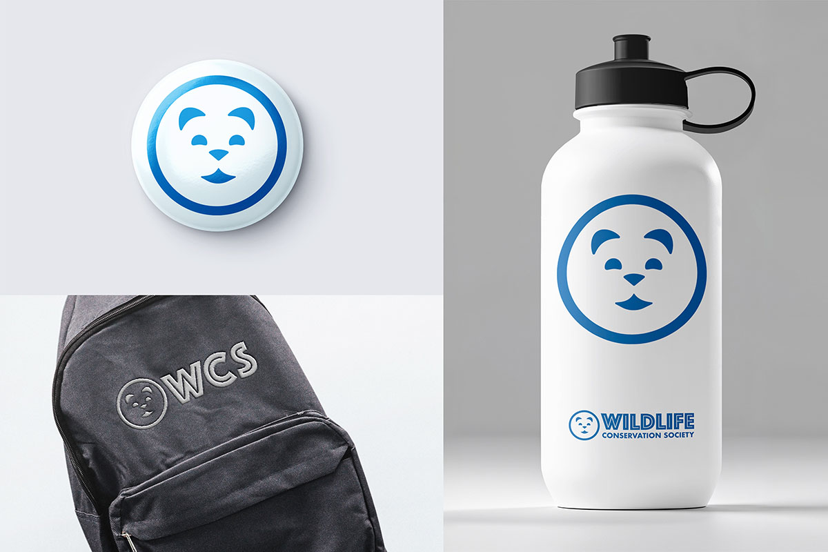images of new WCS Logo on different items